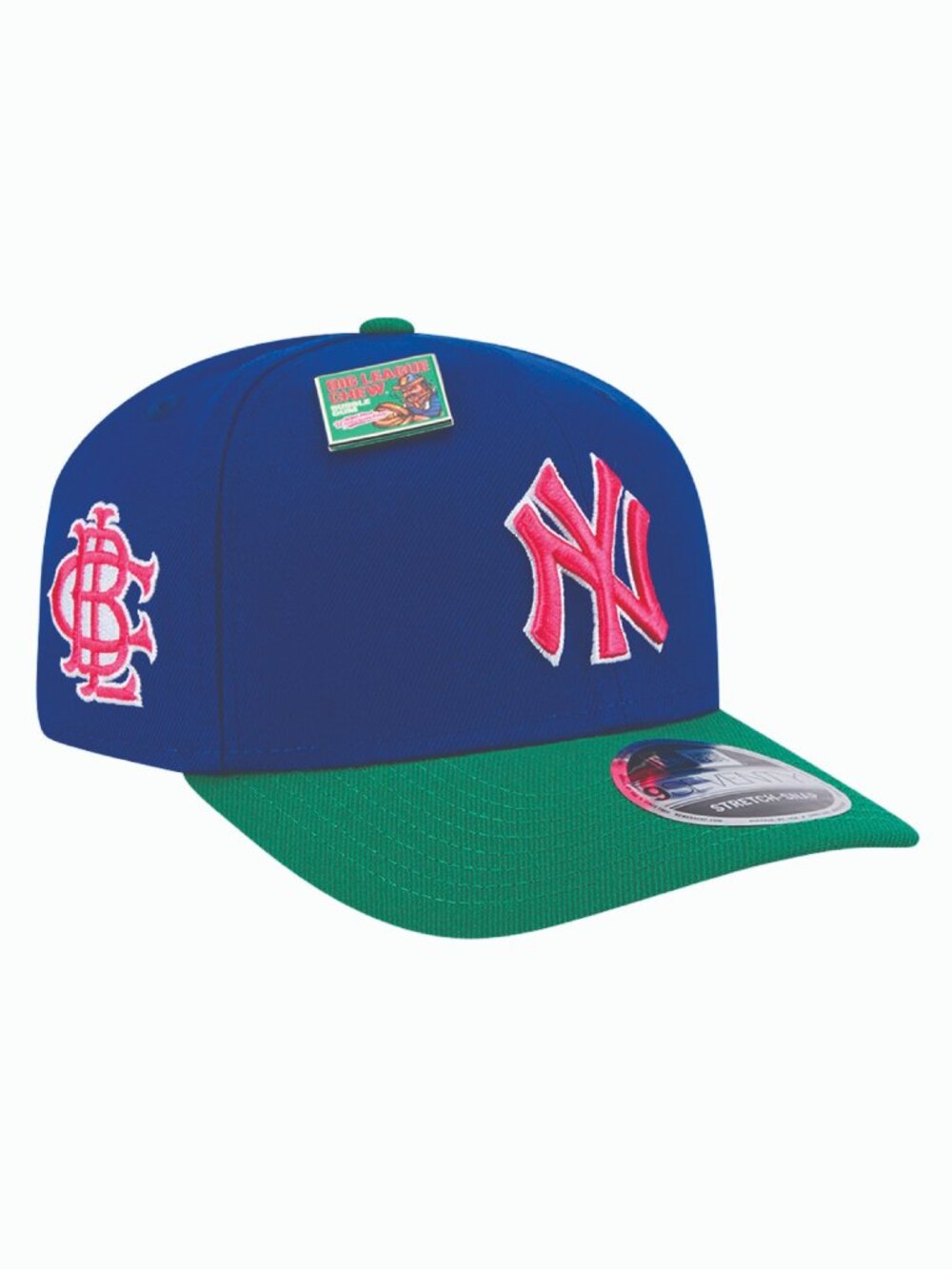 RARE - New York Yankees x Big League Chew New Era Snapback WATERMELON Pin MLB